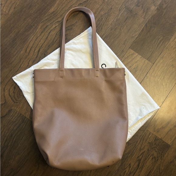 CUYANA tall zippered easy tote Cappucino - Picture 4 of 6